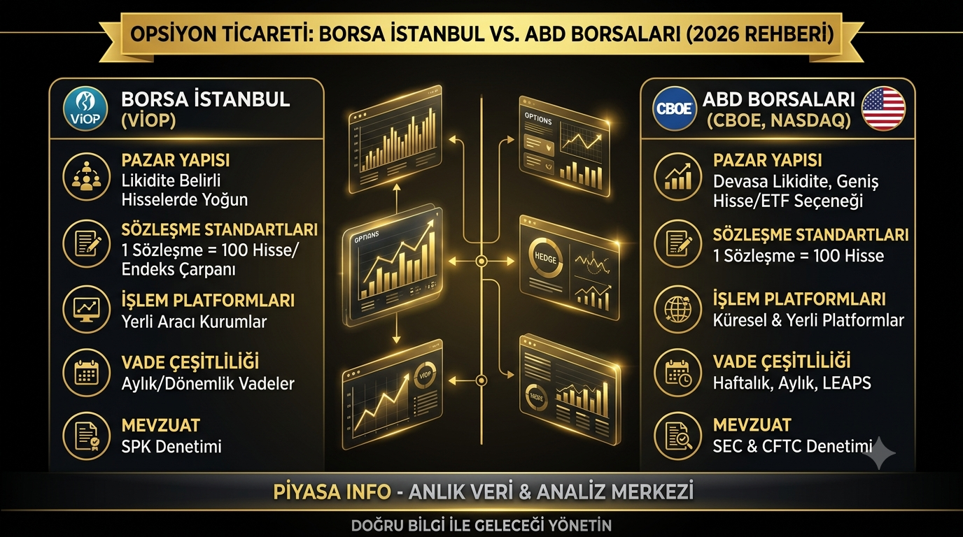 Opsiyon Ticareti Nedir? Borsa İstanbul ve ABD Piyasalarında Opsiyon Rehberi
