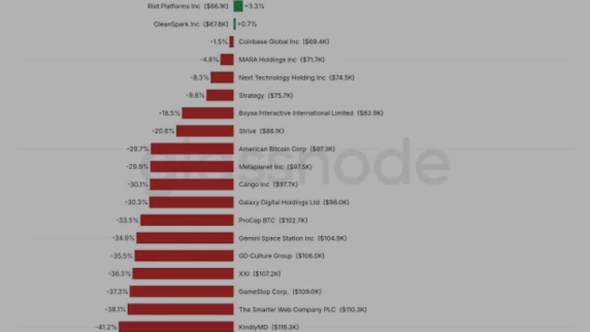 Bitcoin Yükselişi Halka Açık Şirketlerin Zararını Kapatmaya Yetmedi