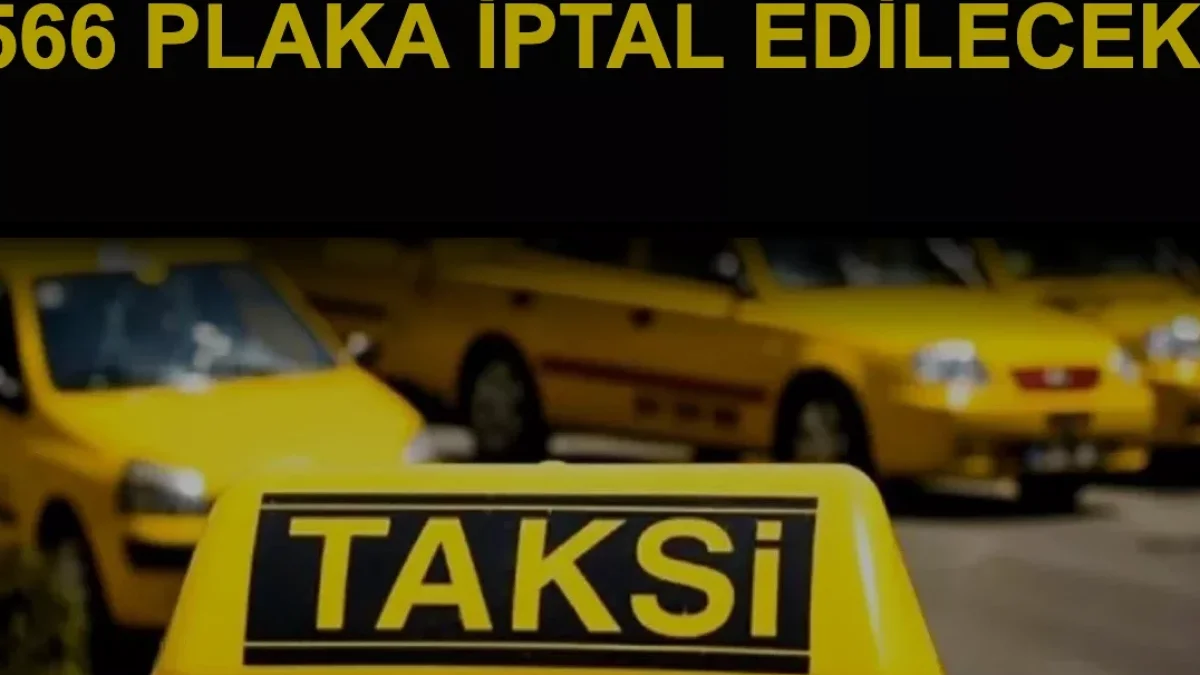 Bursa Büyükşehir Belediyesi 566 Ticari Plakayı İptal Ediyor
