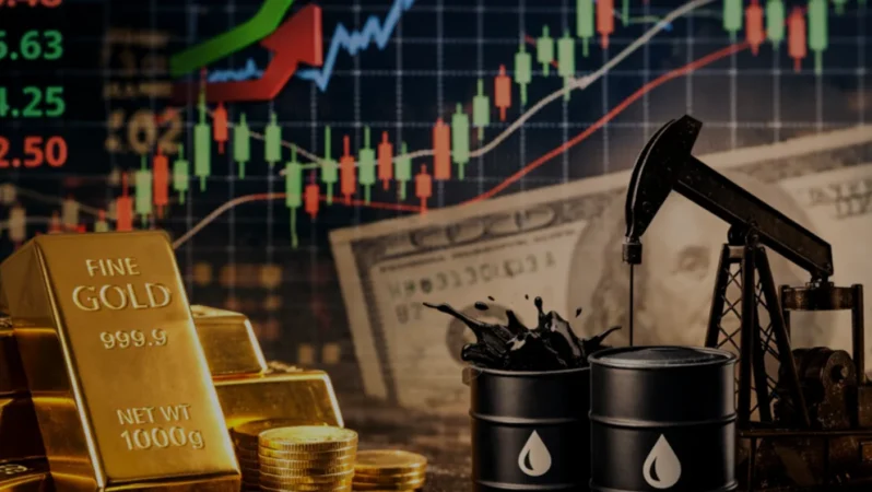 Emtia piyasasında sert dalgalanma: Altın ve petrol geriledi