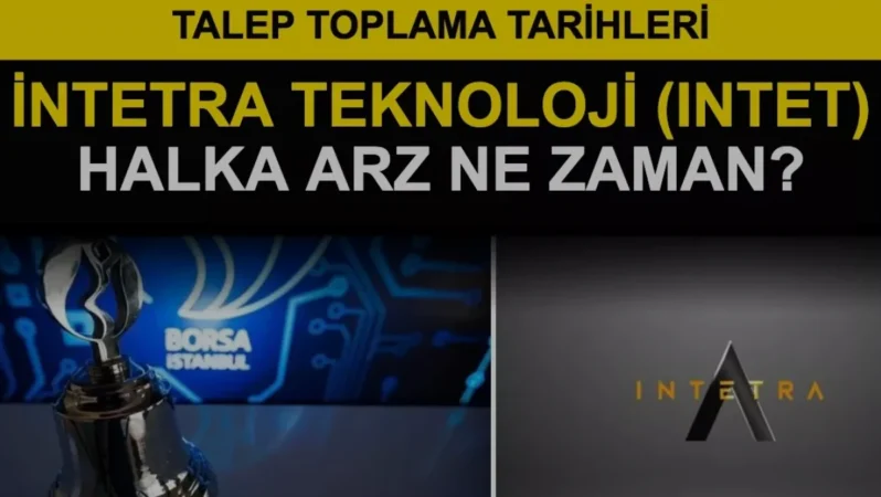 İntetra Teknoloji Halka Arz Tarihleri ve Fiyatı Belli Oldu