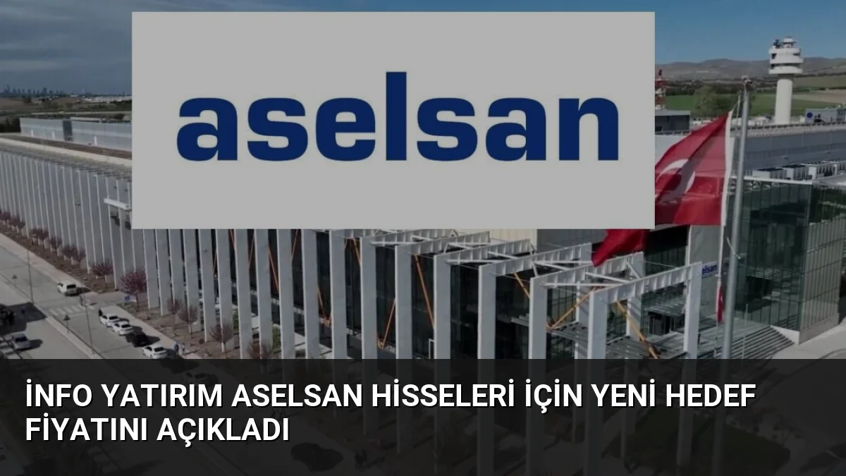 İnfo Yatırım ASELSAN Hisseleri İçin Yeni Hedef Fiyatını Açıkladı
