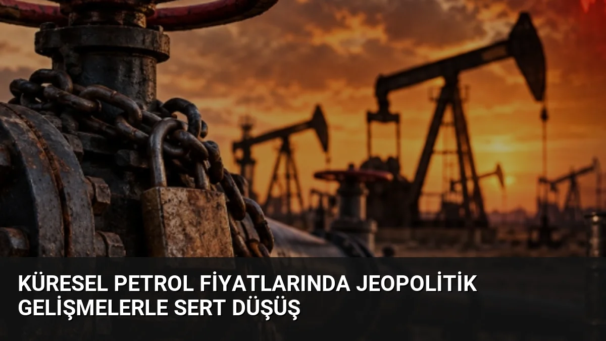 Küresel Petrol Fiyatlarında Jeopolitik Gelişmelerle Sert Düşüş